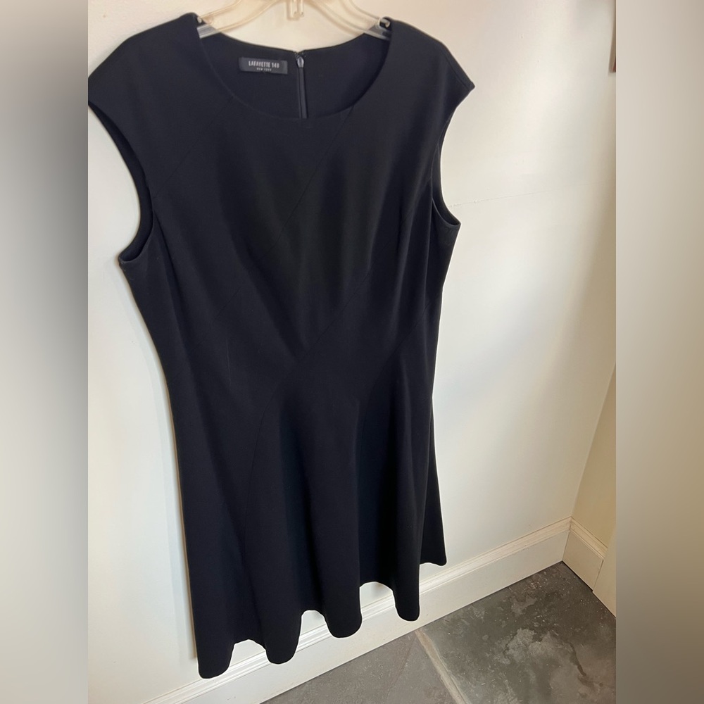 Cap Sleeve Dress by Lafayette 148